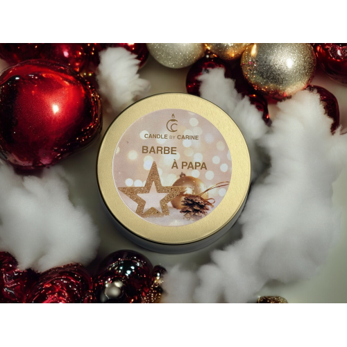 bougie parfumée, bougie métal, bougie artisanale, bougie fête, bougie noël, bougie cadeau