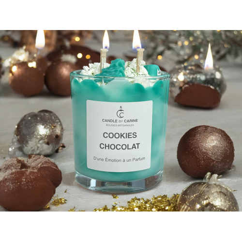 bougie parfumée, bougie verre, bougie artisanale, bougie fête, bougie noël, bougie cadeau