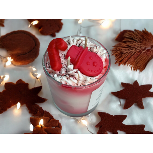 bougie parfumée, bougie verre, bougie artisanale, bougie fête, bougie noël, bougie cadeau