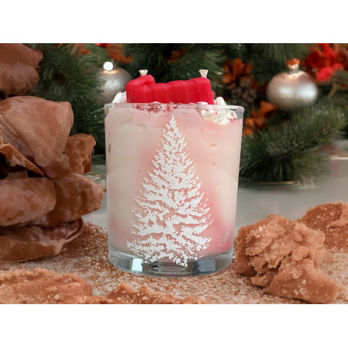 bougie parfumée, bougie verre, bougie artisanale, bougie fête, bougie noël, bougie cadeau