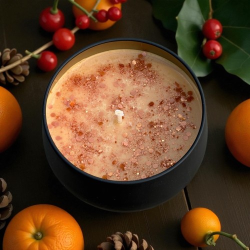 bougie parfumée, bougie verre, bougie artisanale, bougie fête, bougie noël, bougie cadeau