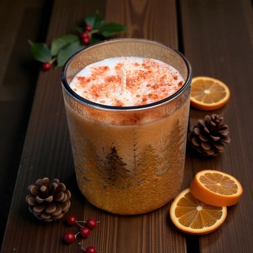 bougie parfumée, bougie verre, bougie artisanale, bougie fête, bougie noël, bougie cadeau